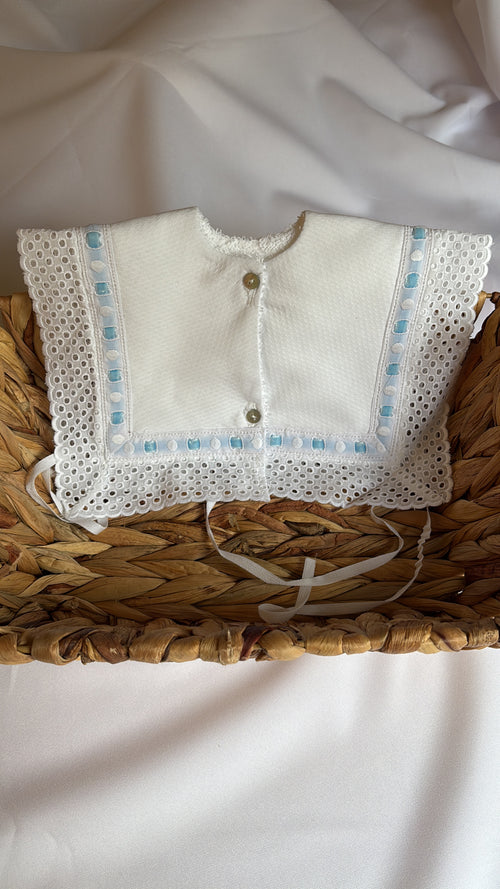 Babero Baberola piqué y rizo